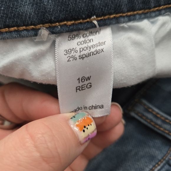 Maurices Women's Skinny Jeans Size 16W - Picture 6 of 6